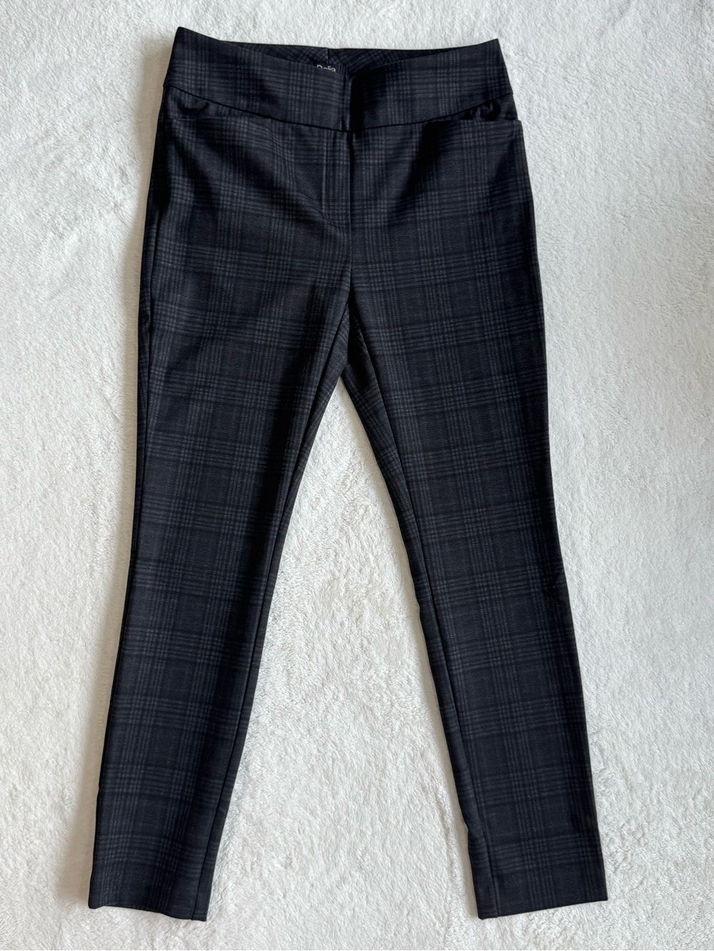 Dalia Plaid Pull-On Ponte Pants – Women's Medium
